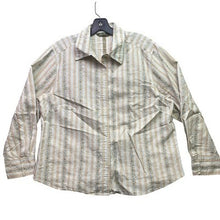 Load image into Gallery viewer, Eddie Bauer Shirt Womens Large Bloomcore AOP Career Office Mature Everyday