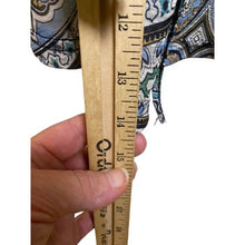 Load image into Gallery viewer, Molly Bracken Dress Womens Extra Large 50" Long High Low Maxi Festival Teal AOP