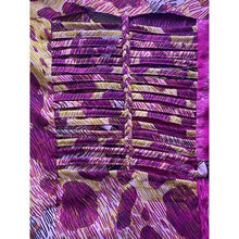 Load image into Gallery viewer, OPPA Blouse Womens Small Patchwork Leopard Cheeta Pink Cut Out Back Sheer NWT