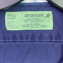 Load image into Gallery viewer, Aramark Shirt Mens 2XL Reflective Workwear Grunge Outdoors Rugged Chore Garage
