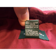 Load image into Gallery viewer, Catalina Jacket Mens Extra Large Burgundy Full Zip Collared Lightweight Coat