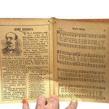 Load image into Gallery viewer, 1912 Cardui Song Book Chattanooga Quack Medicine Company Vintage Sheet Music