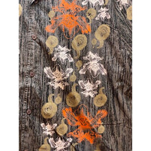Load image into Gallery viewer, Avirex Shirt Mens Large Floral Tree Camo Button Down Hawaiian Oversized AOP
