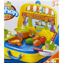Load image into Gallery viewer, Little Chef Playset Educational Pretend Play Sensory Carry Case 26 PCS New