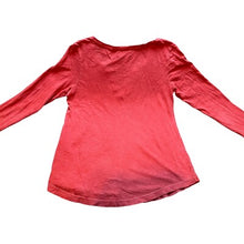 Load image into Gallery viewer, Lucky Brand Shirt Womens Small Coral Embroidered Boho Hippie Flowy Festival