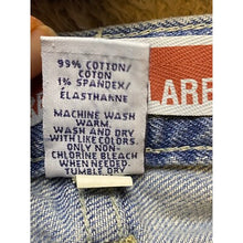 Load image into Gallery viewer, GAP Premium Flare Jeans Womens 14 reg. Flared Baggy Denim Wide Leg Grunge