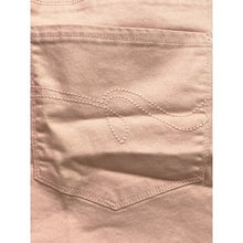 Load image into Gallery viewer, Royalty For Me Shorts Womens 18W Peach Bermuda Denim Stretch Travel Vacation