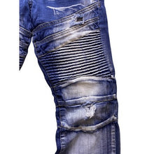 Load image into Gallery viewer, ARKETYPE 16 Jeans Mens 29x29 Moto Biker Distressed Slim Fit Y2K Grunge