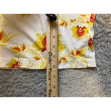 Load image into Gallery viewer, Nike Shirt Womens Large Crop Top Floral Spell Out Center Swoosh AOP Bloomcore