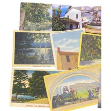 Load image into Gallery viewer, Vintage Travel Postcards Hawaii Michigan Scenic Souvenir Ephemera Lot of 25