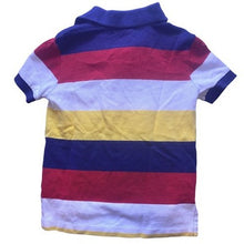 Load image into Gallery viewer, Ralph lauren Boys 3T Toddler Striped Colorblock Polo Shirt Color Block