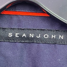 Load image into Gallery viewer, Sean John Shirt Mens Medium Embroidered Preppy Academia Splatter AOP Hip Hop