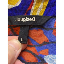 Load image into Gallery viewer, Desigual Stella Jean Romper Colorful Drop Shoulder Mature Festival Jumpsuit