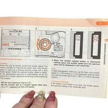 Load image into Gallery viewer, Vtg Pentax ZX-M Camera Operating Manual Photography Guide Book 1997 Rare