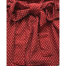 Load image into Gallery viewer, Maeve Anthropologie Blouse Womens Medium Polka Dot One Shoulder Ruffle Bow