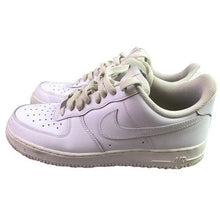 Load image into Gallery viewer, Nike Air Force 1 Shoes Mens 9.5 White AF1 Leather Low Top Sneakers Lifestyle