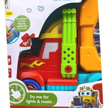 Load image into Gallery viewer, Semi-Truck Trailer Playset Lights Music Racecar Toy Toolbox Kids 3+ 36 Pieces