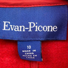 Load image into Gallery viewer, Evan Picone Jacket Womens 10 Wool Blend Snaps Mature Preppy Academia Blazer