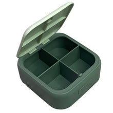Load image into Gallery viewer, Lot of 2 Acedada Portable Pill Organizer 4 Compartment Travel Medicine Box NEW