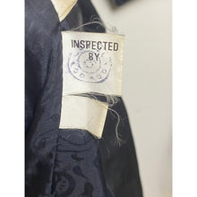 Load image into Gallery viewer, Vintage Paris Sport Club Trench Coat Womens Medium Black Leather Lined 90's 46"