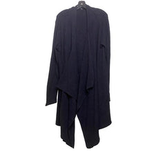 Load image into Gallery viewer, Barefoot Dreams Cardigan Womens Extra Large Waterfall Open Front Black