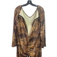 Load image into Gallery viewer, Catsuit Bodysuit Womens Large Leopard Tail Jumpsuit Halloween Costume Cosplay