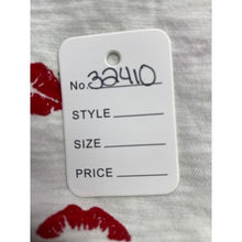 Load image into Gallery viewer, Soft Joie Shirt Womens Small Red Kiss Lips AOP Slub Festival Holiday Streetwear
