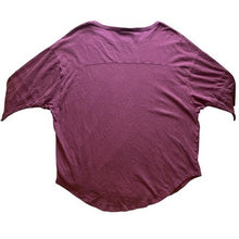Load image into Gallery viewer, PINK Victoria's Secret Shirt Womens Large 3/4 Sleeve Spell Out Logo Maroon