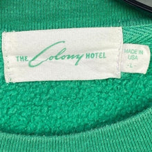 Load image into Gallery viewer, The Colony Hotel Sweatshirt Mens Large Palm Beach Johnnie Brown Monkey Rare