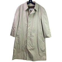 Load image into Gallery viewer, London Fog Trench Coat Mens 42 Short Thinsulate Zip Out Lining Weatherproof