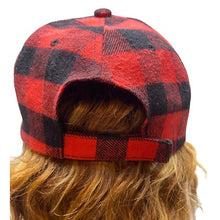 Load image into Gallery viewer, Gone Squatchin Oregon Hat Buffalo Plaid Baseball Cap Outdoors Adjustable