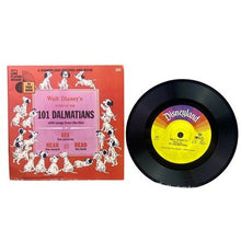 Load image into Gallery viewer, 1965 101 Dalmatians Disneyland Record and Book 305 Vinyl 33 1/3 RPM