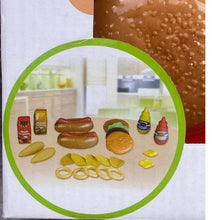 Load image into Gallery viewer, Pretend Play Food Playset Kitchen Interactive Sensory Toy NIB
