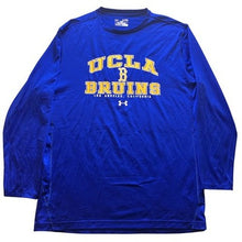 Load image into Gallery viewer, UCLA Bruins Shirt Mens Extra Large Blue Spell Out NCAA Athleisure Under Armour