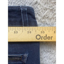 Load image into Gallery viewer, White House Black Market Jeans Womens 2 Distressed Glitter Dark Skinny Ladies