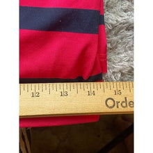 Load image into Gallery viewer, Lolly Wolly Doodle Pants Womens Extra Large Pink Navy Striped Wide Leg Lounge