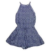 Load image into Gallery viewer, GAP Romper Womens Small Halter Preppy Beachy Coastal Travel Vacation Streetwear