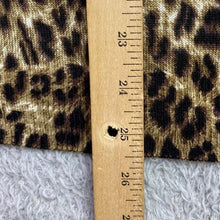 Load image into Gallery viewer, Rebecca Malone Sweater Womens 3XL Leopard Beaded AOP Mature Career Office