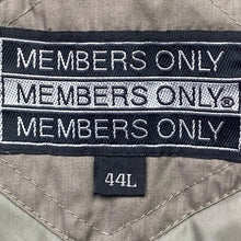 Load image into Gallery viewer, Members Only Jacket Mens 44L Tan Full Zip Bomber Insulated Snow Ski Outdoors