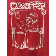 Load image into Gallery viewer, Mashfest Shirt Mens Extra Large Homebrew Beer Heathered Red Cartoon Brewery
