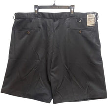 Load image into Gallery viewer, Haggar Shorts Size 42 Cool 100 Flex Waist Pleated Front Black NWT