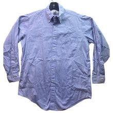 Load image into Gallery viewer, Brooks Brothers Shirt Mens Large Blue Button Down Preppy Academia Career Office