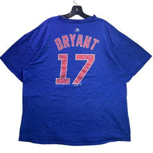 Load image into Gallery viewer, Chicago Cubs Shirt Mens 2XL Kris Bryant Baseball MLB Athleisure Athletic