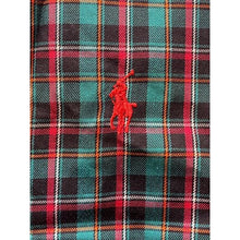Load image into Gallery viewer, Ralph Lauren Shirts Mens 2XL Green Red Plaid Button Down Preppy Academia