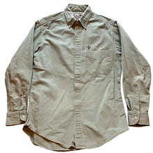 Load image into Gallery viewer, Creekwood Shirt Mens Small Tan Button Down Duck Goose Hunting Long Sleeve