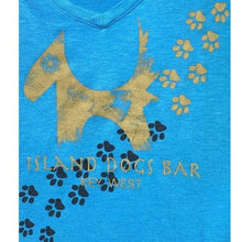 Load image into Gallery viewer, Key West Dog Bar Shirt Womens Extra Large AOP Wrap Around Beachy Coastal