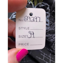 Load image into Gallery viewer, Ocean Pacific Shorts Mens 34 Embroidered Surfing Wraparound Surfing AOP Black