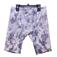 Load image into Gallery viewer, Onvous Shorts Mens 34 UPF 50+ Lycra Gray Camo Cycling Running Drawstring