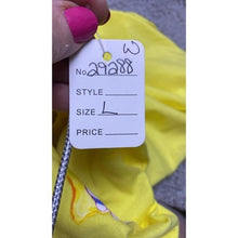 Load image into Gallery viewer, Hello Kitty x Care Bears Shirt Womens Large Collab Rainbow Balloons Yellow