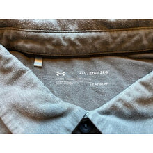 Load image into Gallery viewer, Under Armour Polo Shirt Mens Extra Large Gray Performance Athleisure Academia